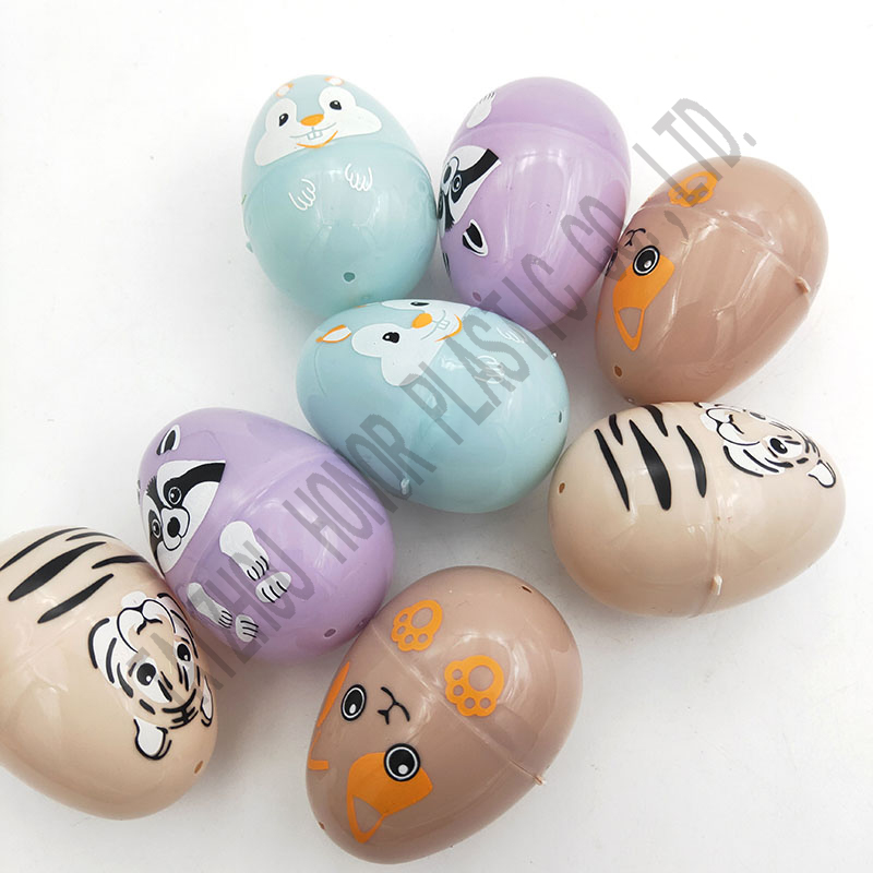 8CT 2.5" printed egg