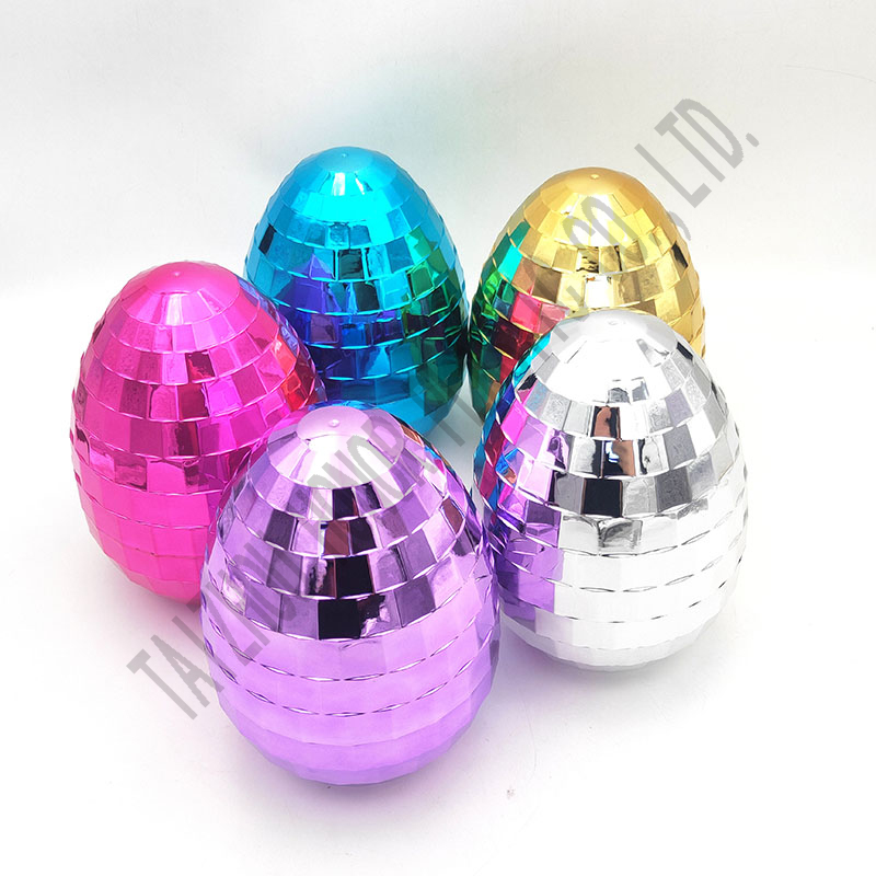 15CM菱形电镀蛋合起来