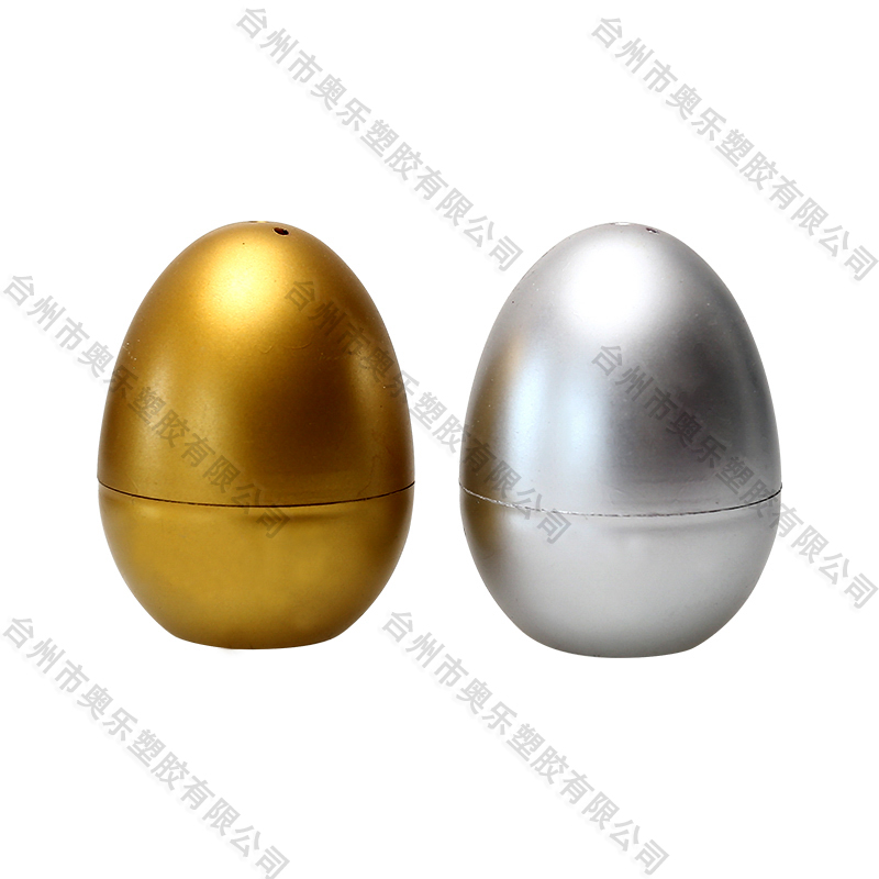 5.5"Metallic Fillable Glossy  eggs